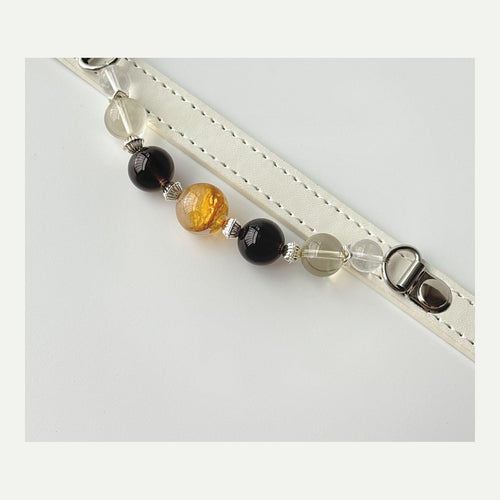 BARYON Amber Trace Bond Collar stone sequence detail