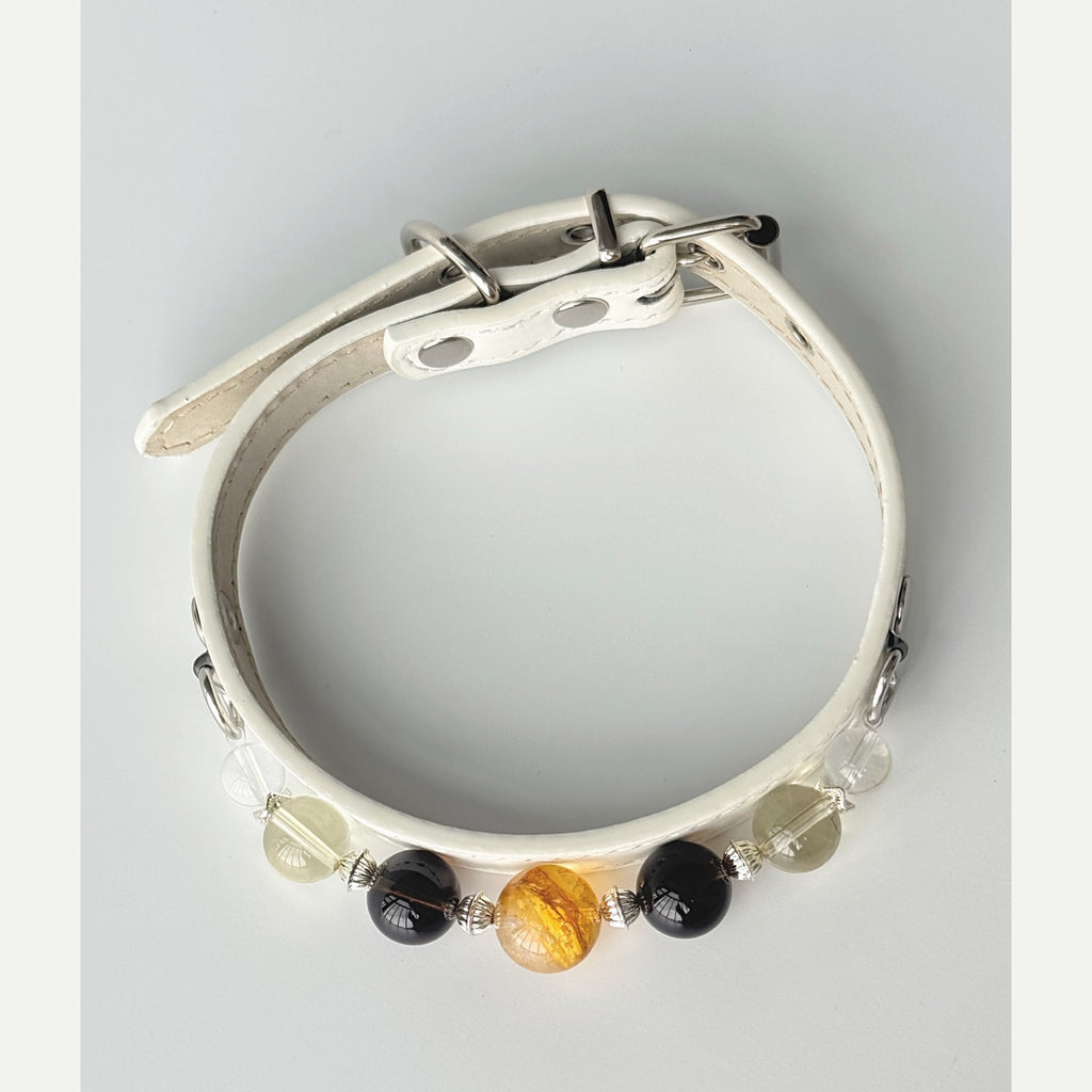 BARYON Amber Trace Bond Collar top structure view