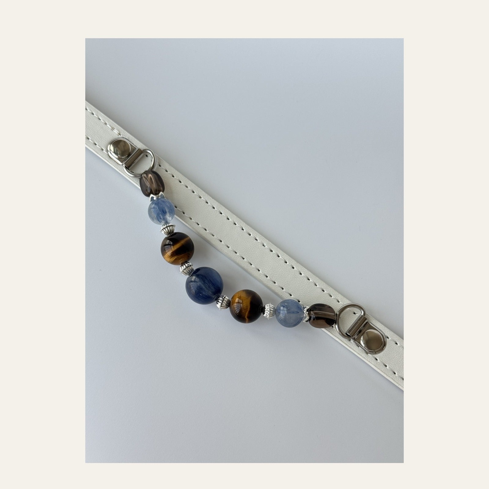 BARYON Kyanite Ember Collar - material detail