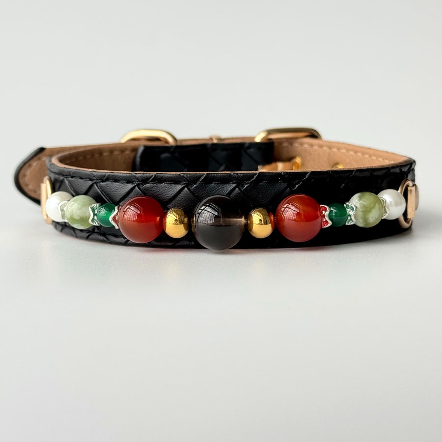 BARYON Onyx Ember Collar front view